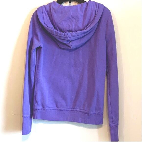 Aeropostale | Women’s Purple Logo Hoodie Sweatshirt - Picture 6 of 6